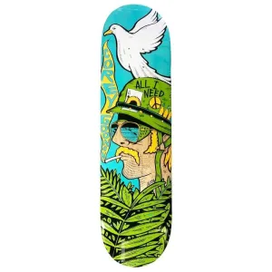 All-I-Need 8.25" Goonan Peace Dove Skateboard Deck