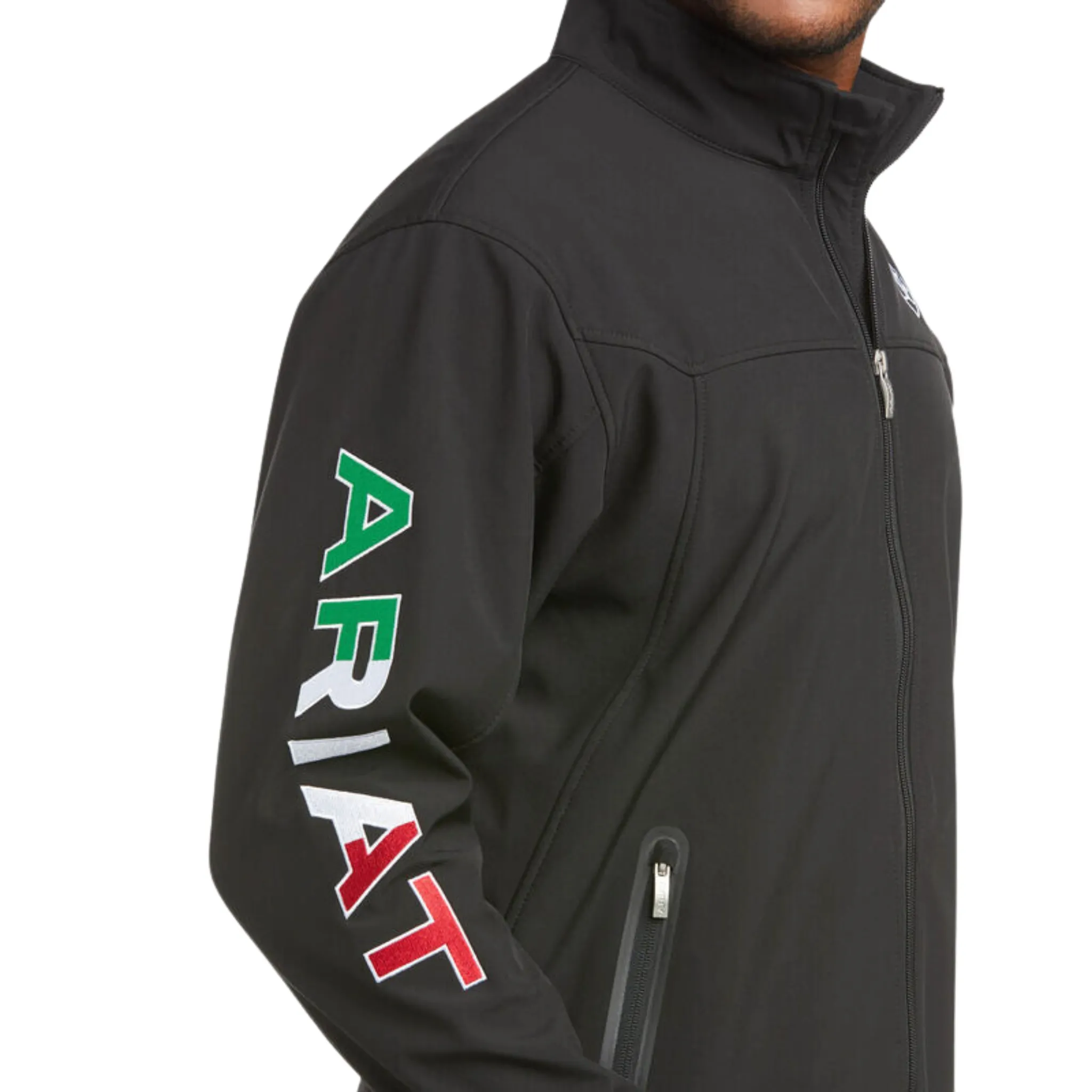 ARIAT MEN'S NEW TEAM SOFTSHELL MEXICO JACKET - 10031424