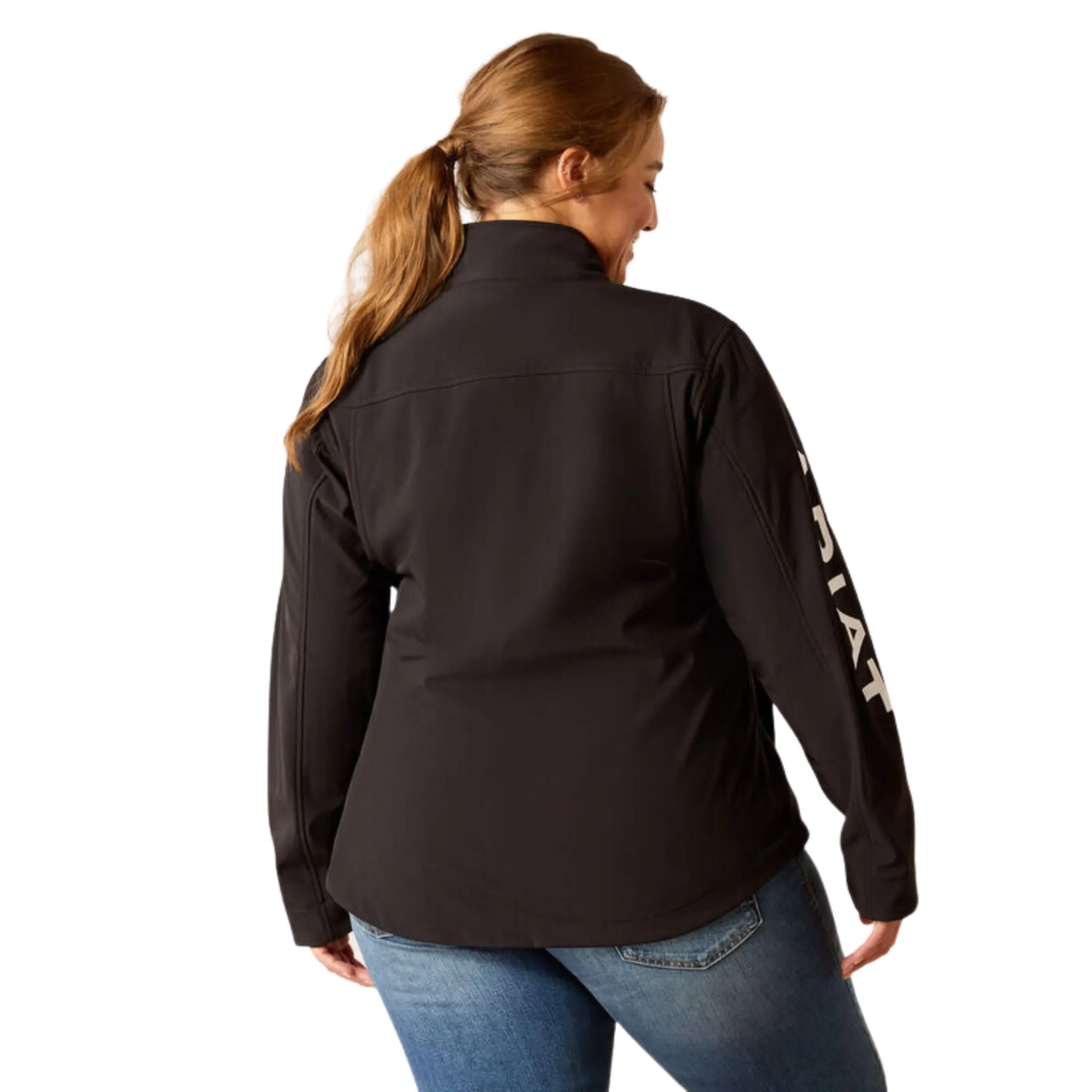 ARIAT WOMEN'S NEW TEAM SOFTSHELL JACKET BLACK - 10019206