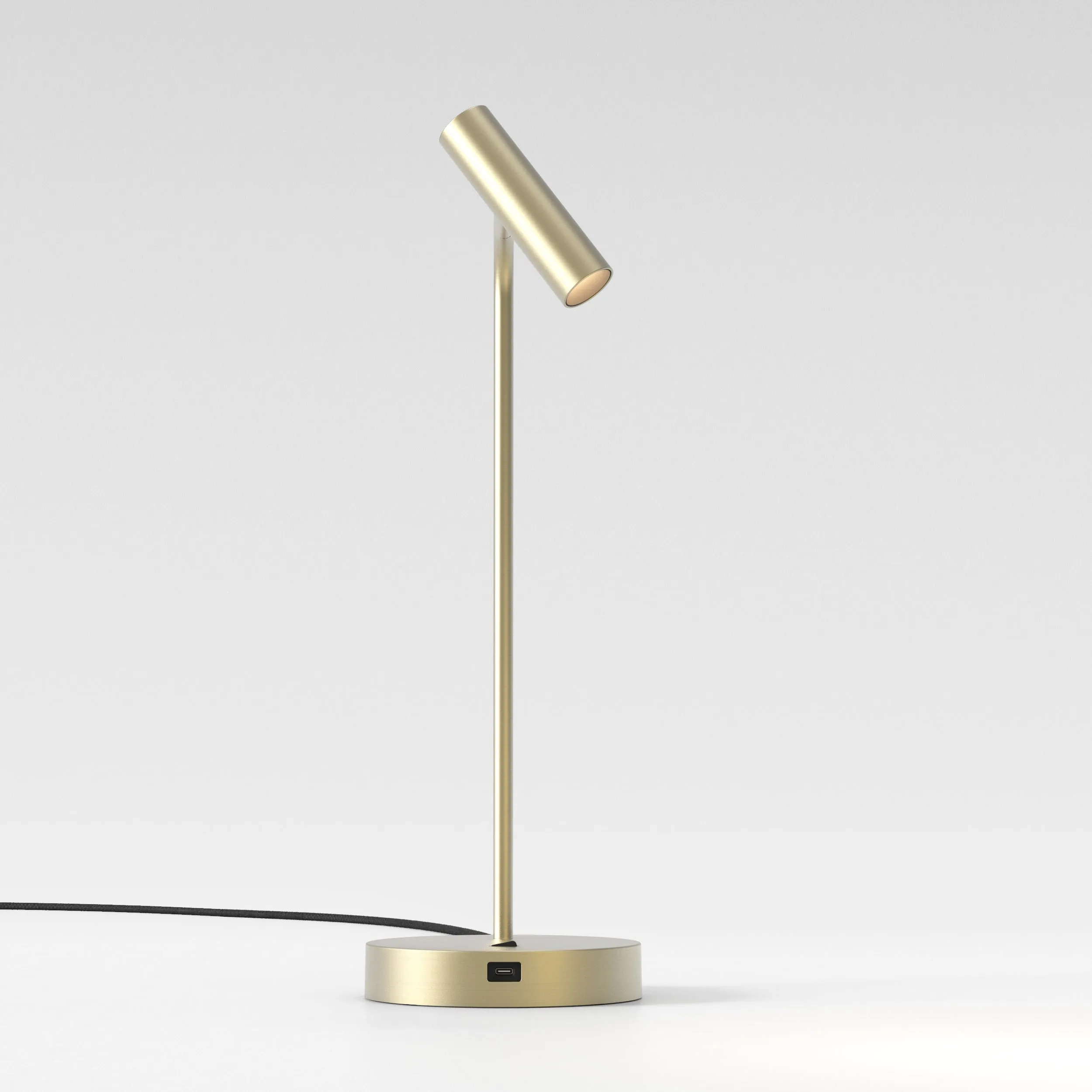 Astro Enna Desk Lamp USB Matt Gold