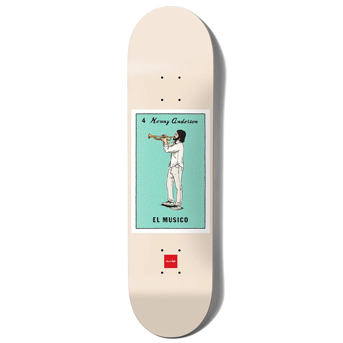 Chocolate - Kenny Anderson El Musico 8.25 Skateboard Deck