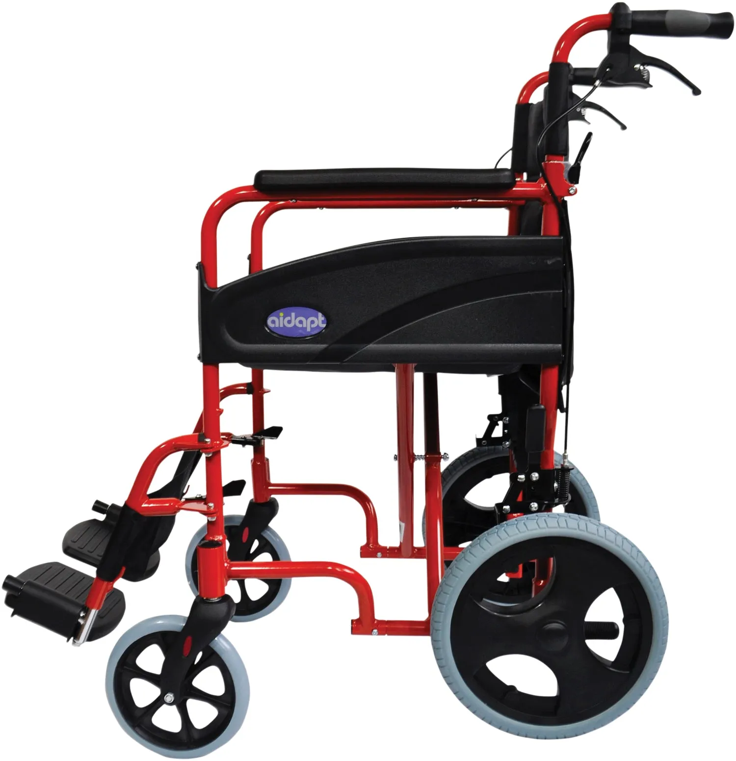 Compact Transport Aluminium Wheelchair