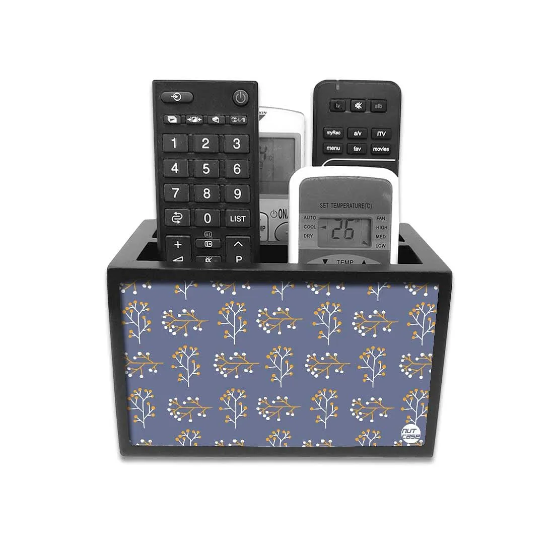 Designer Stylish Remote Control Holder - Dark Pastels