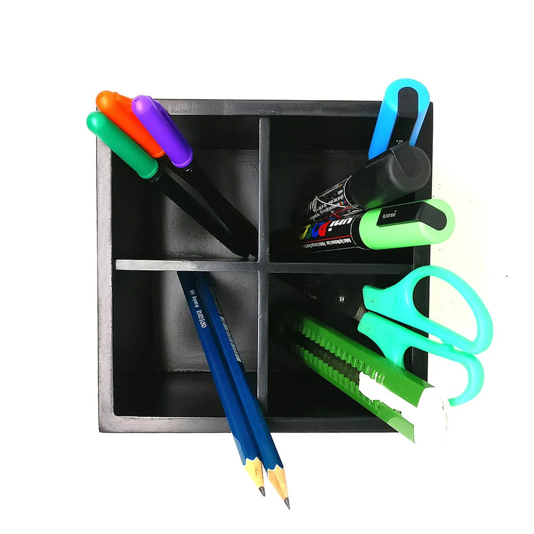 Desk Organizer For Stationery -  Ace And Hearts