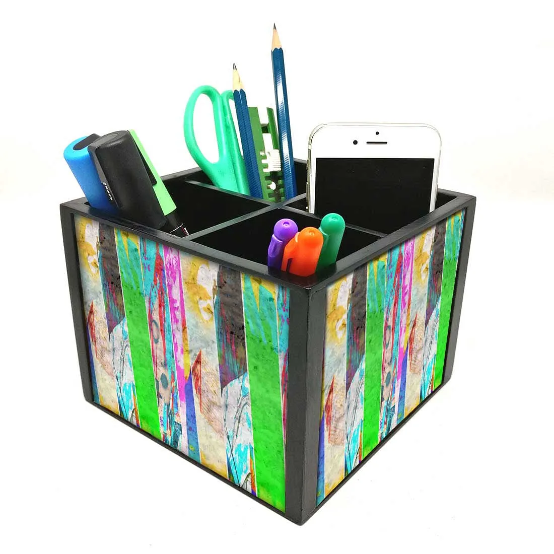 Desk Organizer For Stationery -  Mix Colors