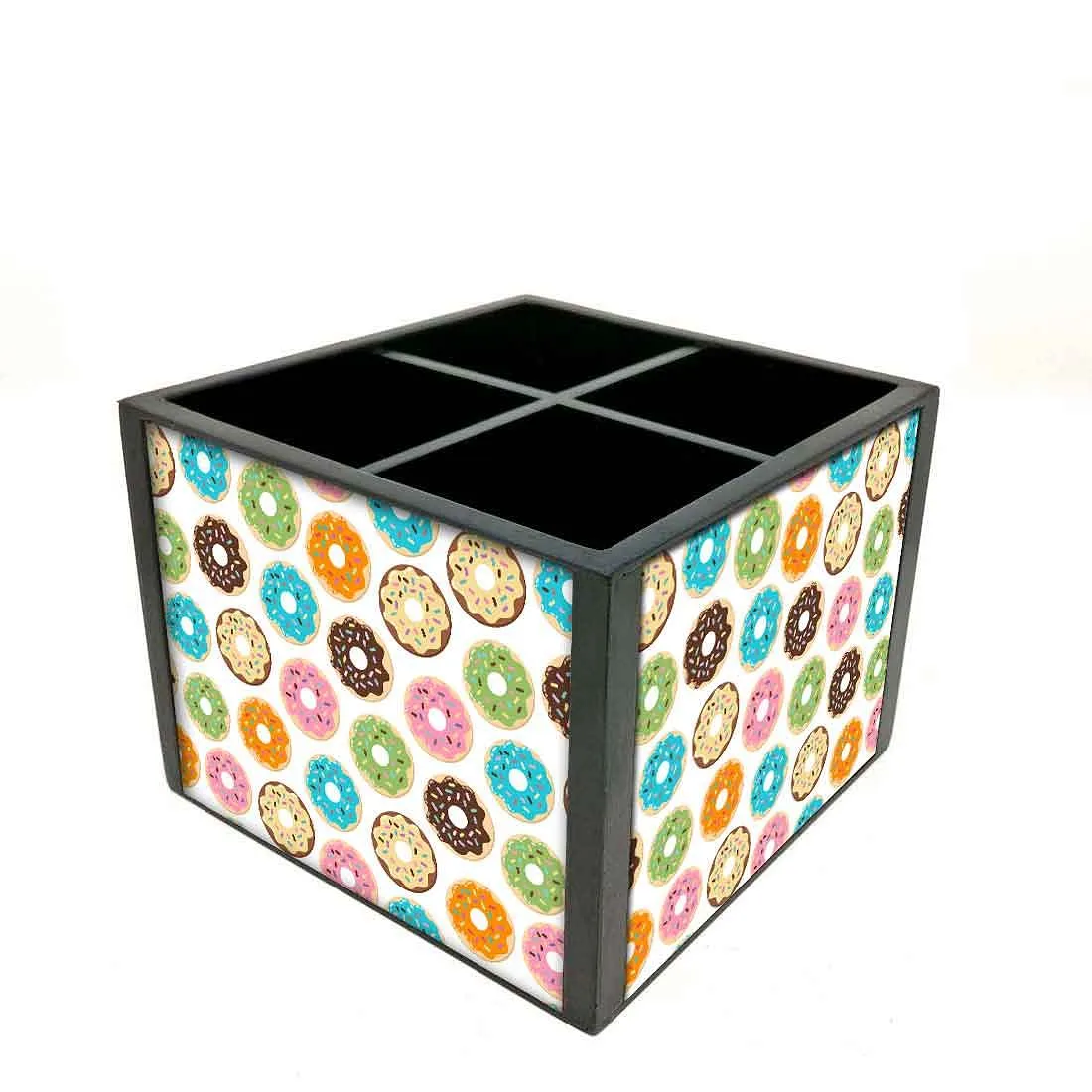 Desk Organizer For Stationery -  Sweet Doughnut