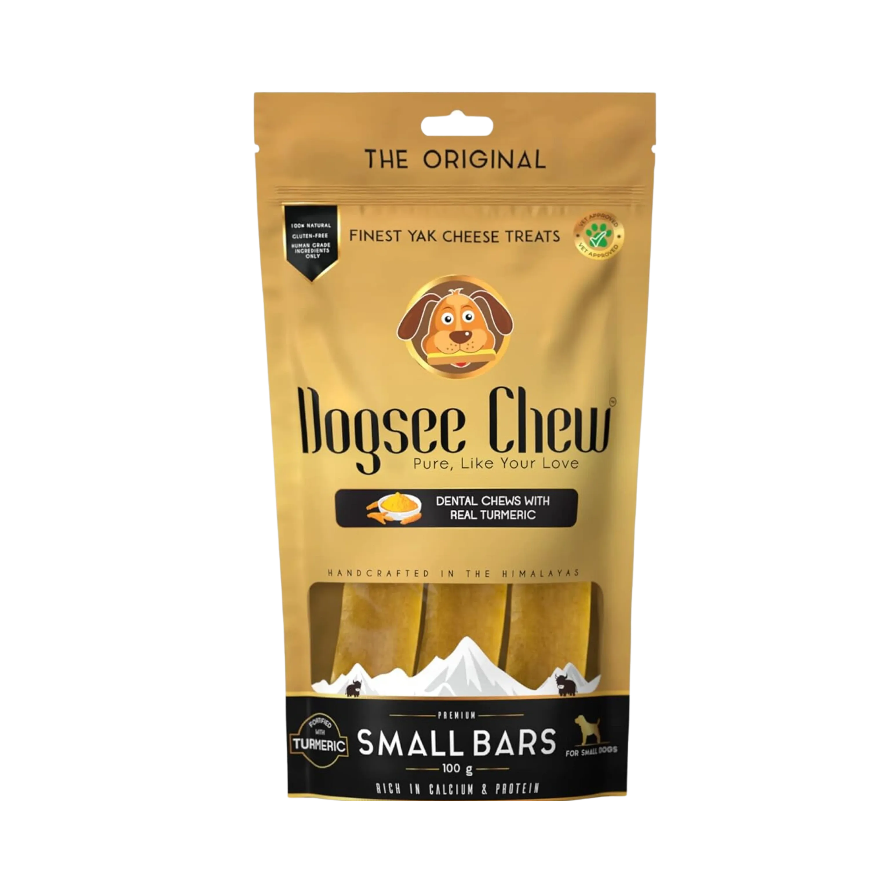 DOGSEE CHEW TURMERIC MEDIUM BARS TREAT