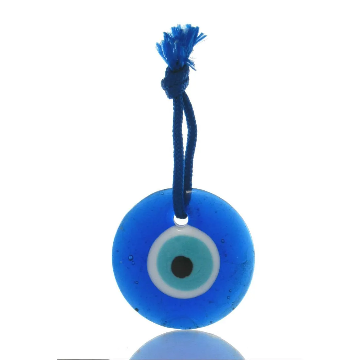 Evil Eye Glass Ornament 1 3/8