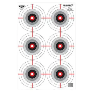 Eze-Scorer Target - 12"x18", Multi Bull's-Eye, Per 10