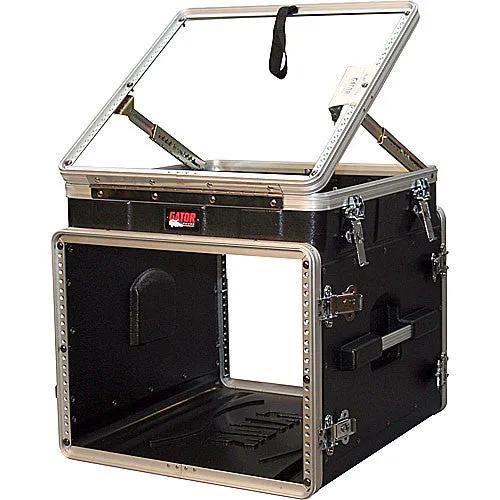 Gator GRC-10X8-PU Pop-Up Console Rack Case - 10U Pop Up, 8U Front