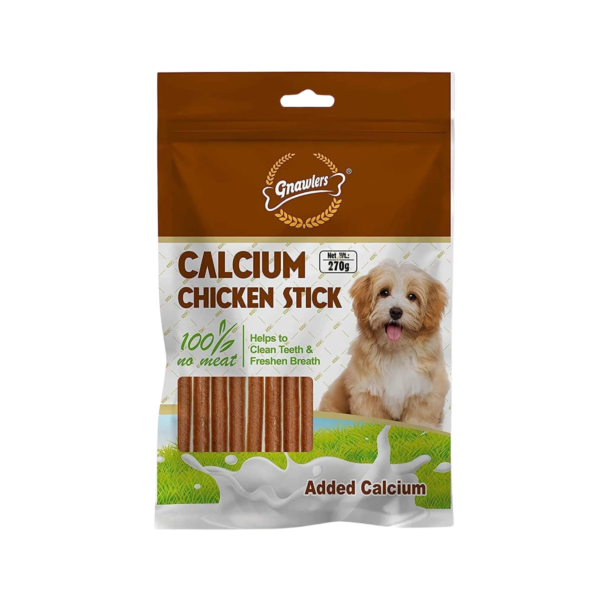 GNAWLERS CALCIUM CHICKEN STICK