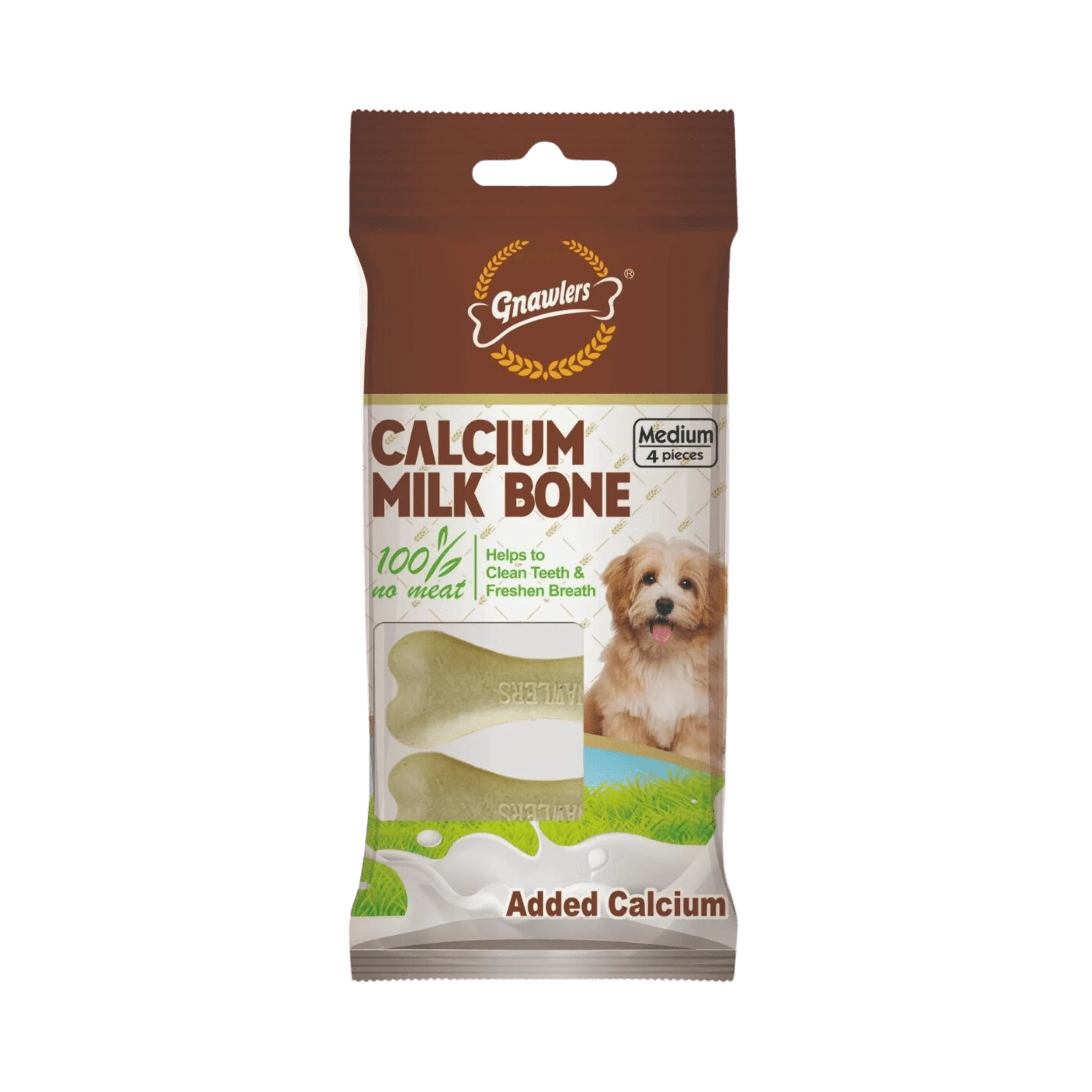 GNAWLERS MEDIUM CALCIUM MILK BONE (S)