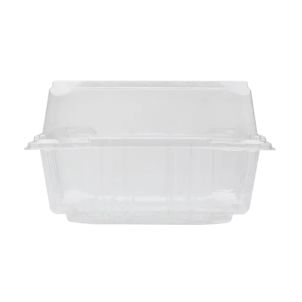 Karat 6''x6'' PET Plastic Hinged Containers - 500 pcs