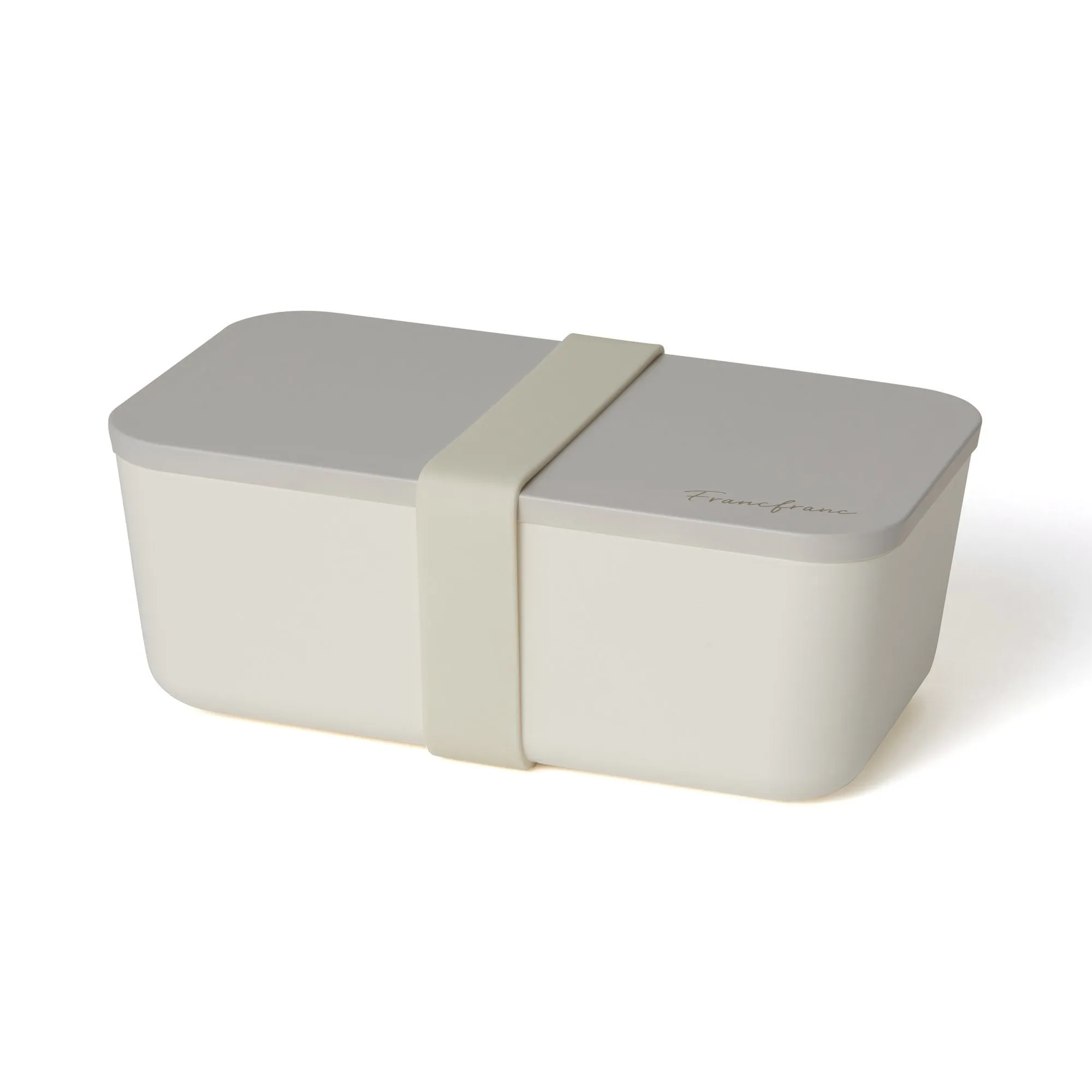 Logo Lunch Box Single-Tier White