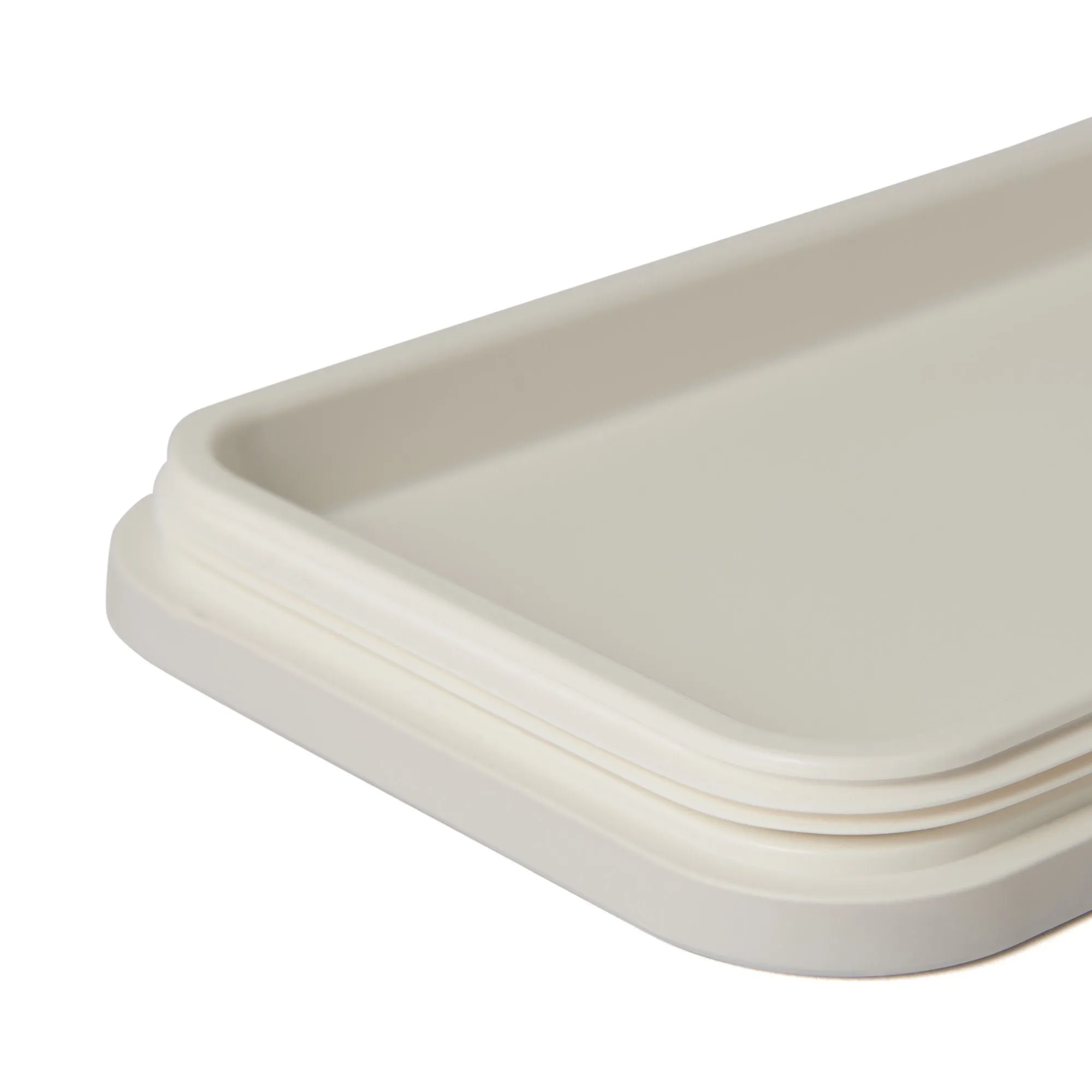 Logo Lunch Box Single-Tier White