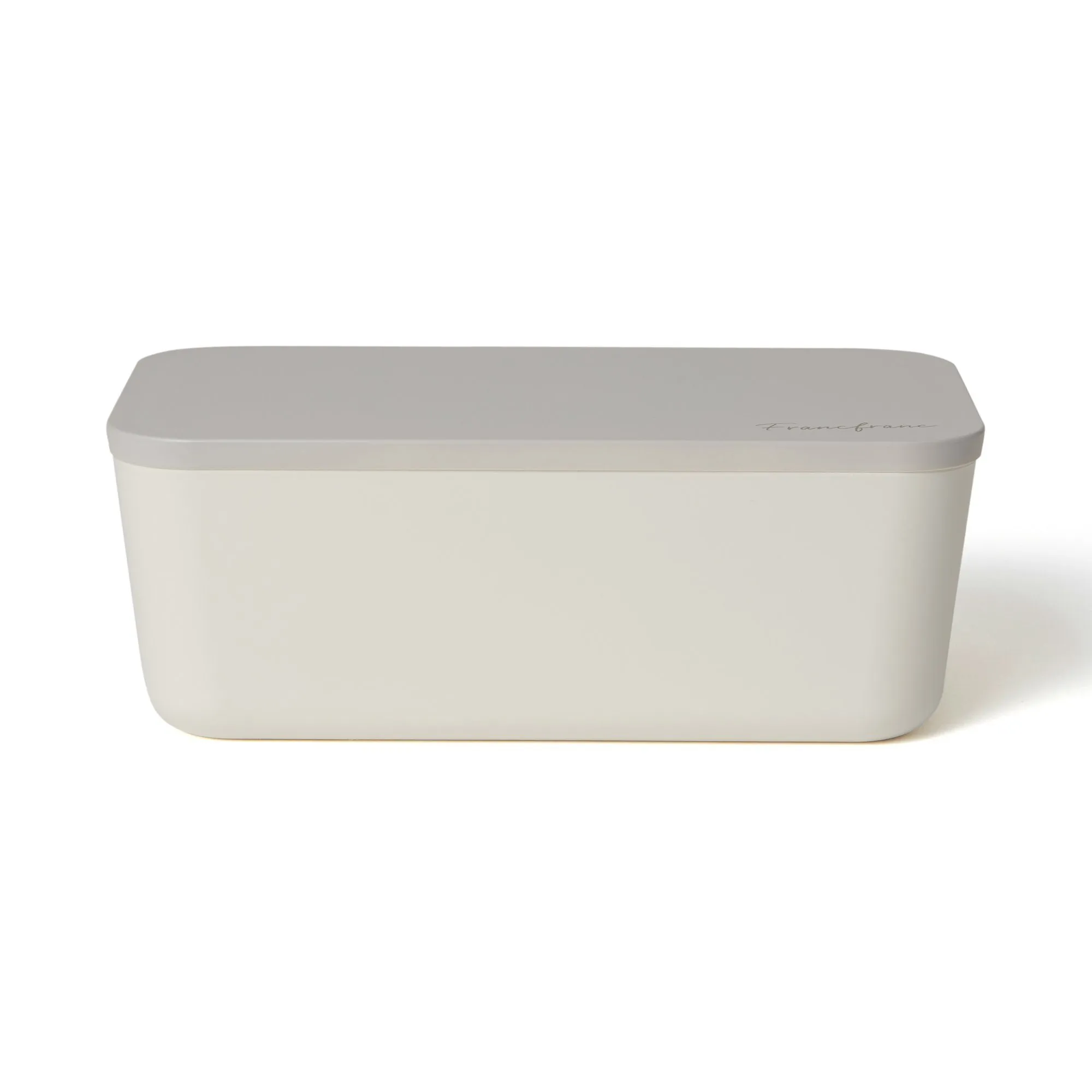 Logo Lunch Box Single-Tier White