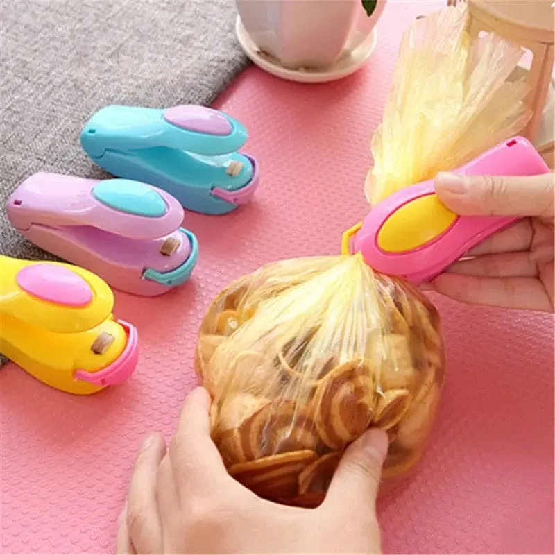 Mini Sealing Machine, Mini Portable Sealer, Food bag Heat Sealing Device