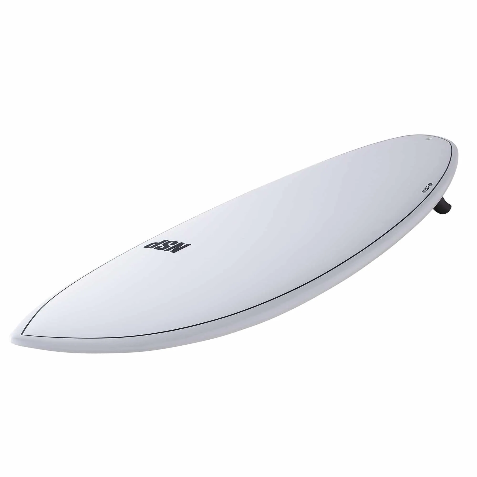 NSP 6’6 Elements Tinder D8 White Surfboard