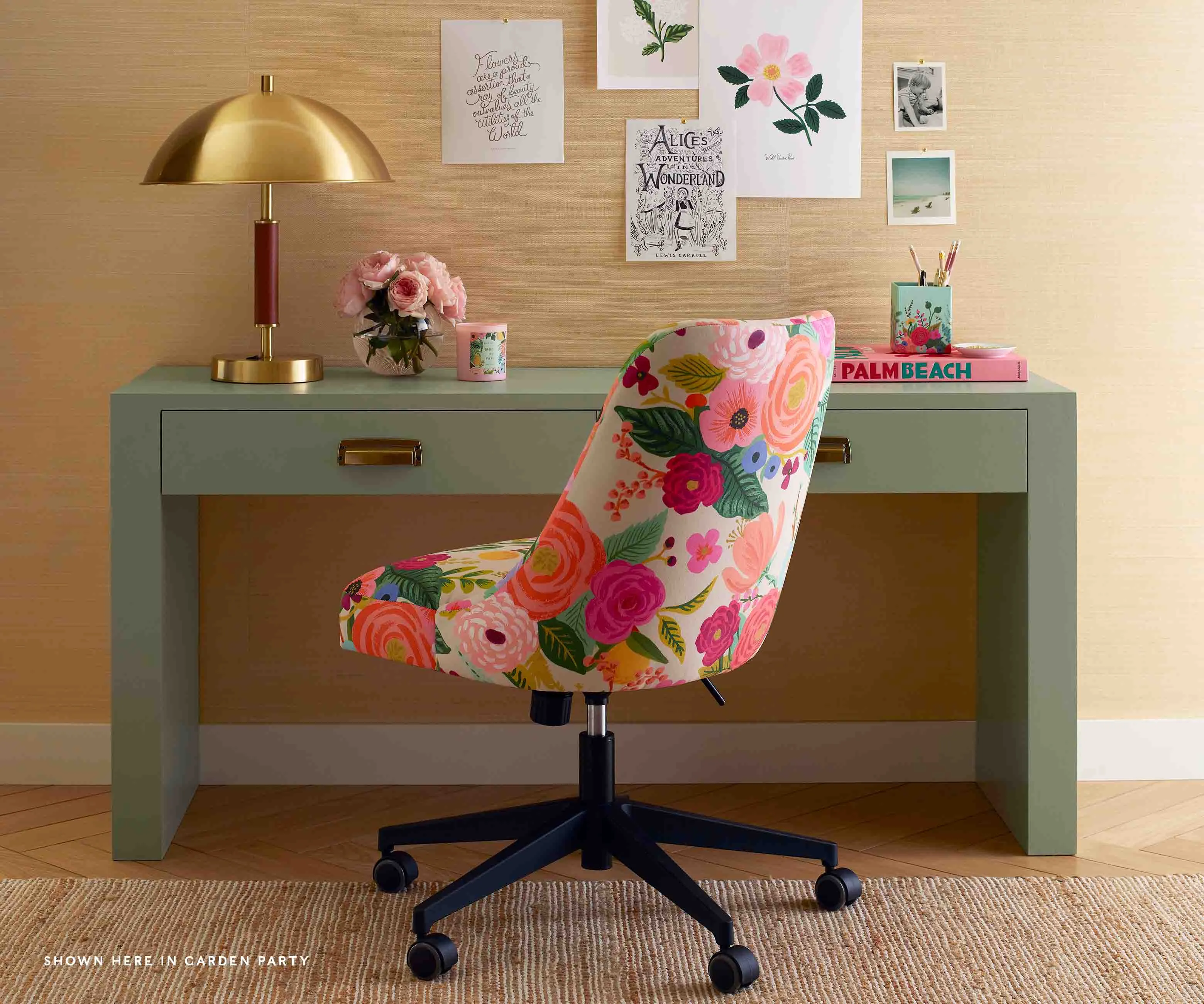 Oxford Desk Chair - Citrus Grove