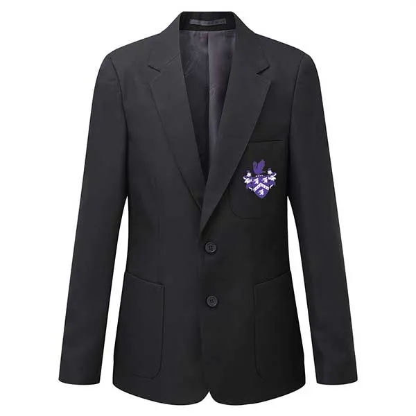 Perse Upper Boys' Black Eco School Blazer (Compulsory)