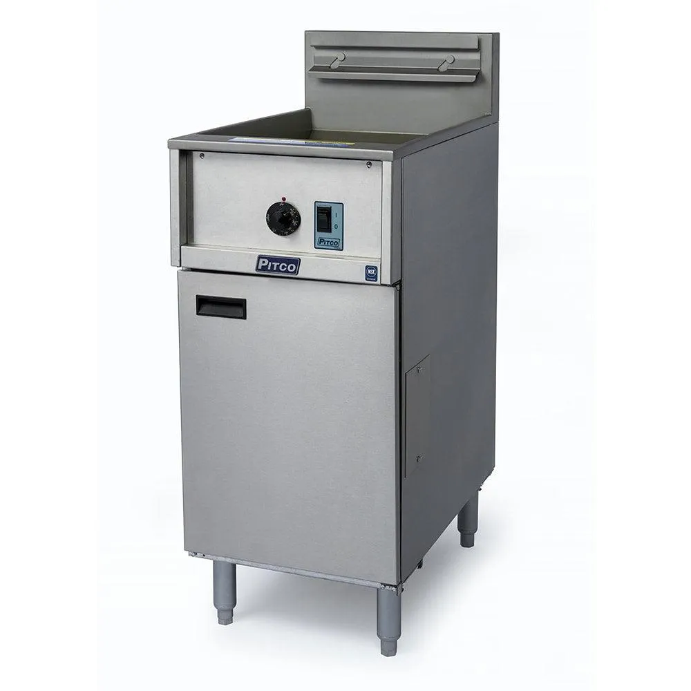 Pitco E35 35 Lb. Electric Floor Fryer - 208V/3Ph