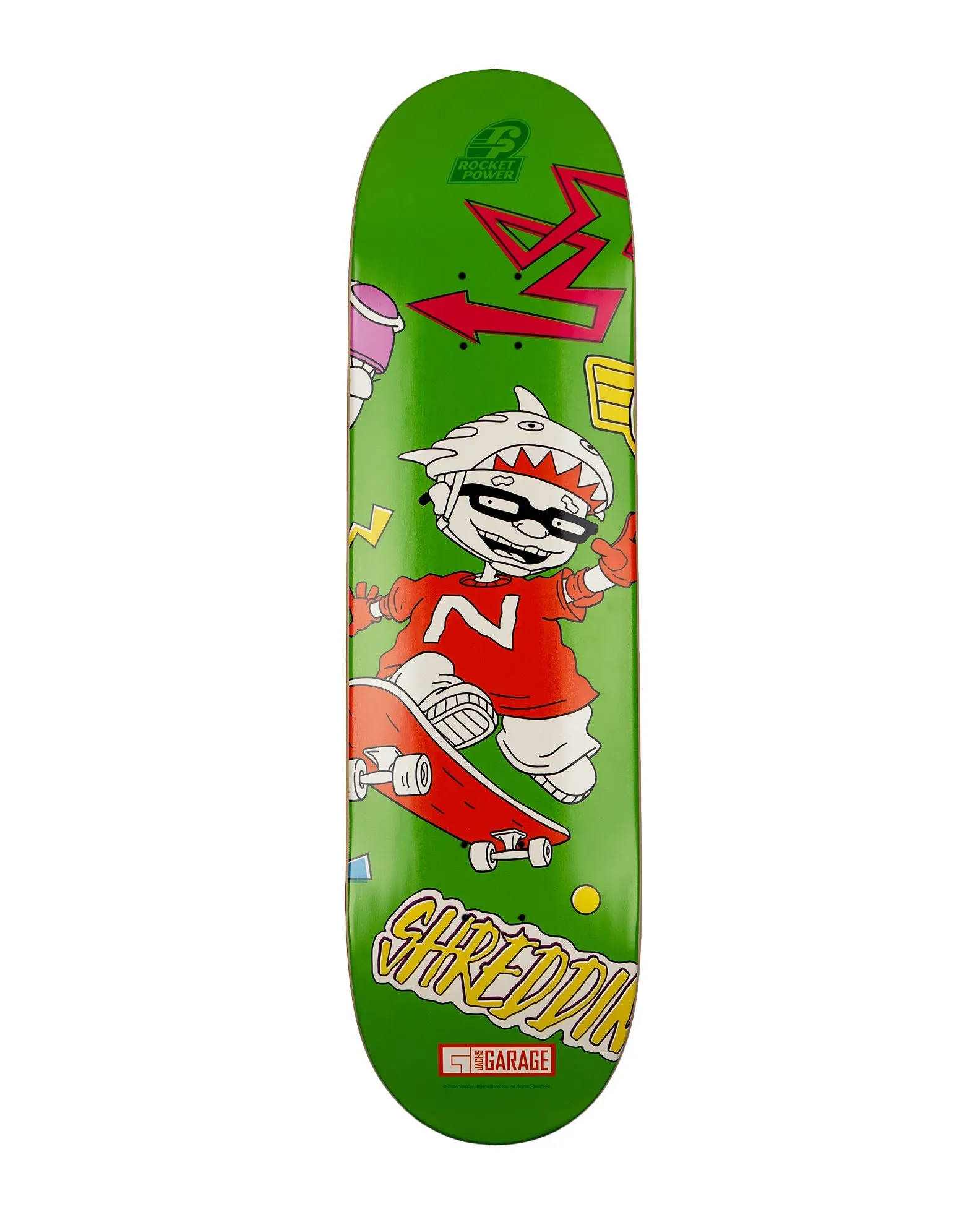 Rocket Power x Jack's Garage Skate Deck