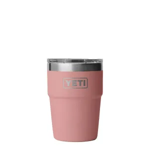 Sandstone Pink 16oz Rambler Stackable Cup