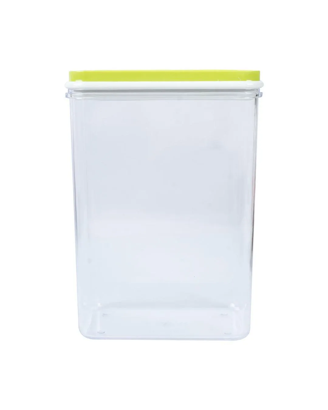 Sealed Jar, Green, Plastic, 1.3 Litre