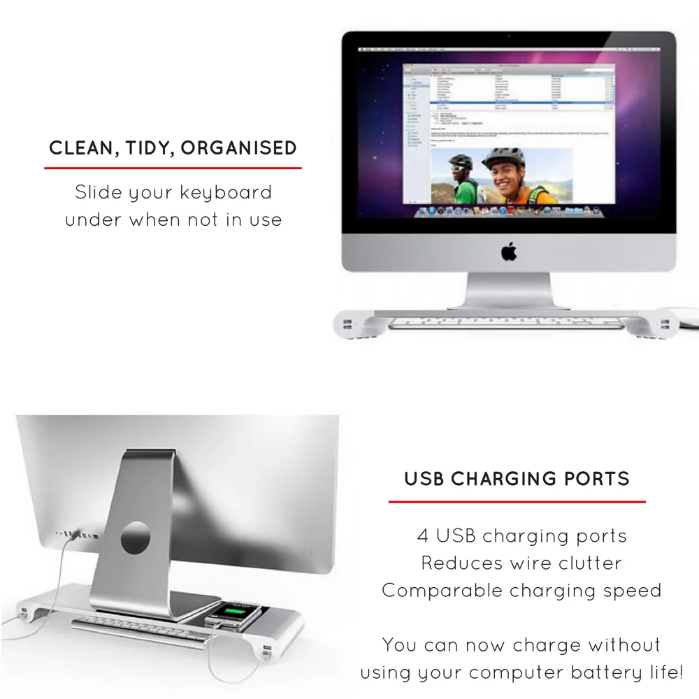 Shoppy USB Multi-Board Monitor Stand