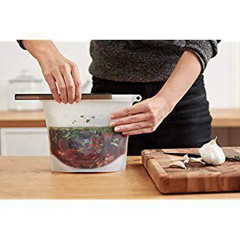 Sous Vide Silicone Food Bag - Reusable