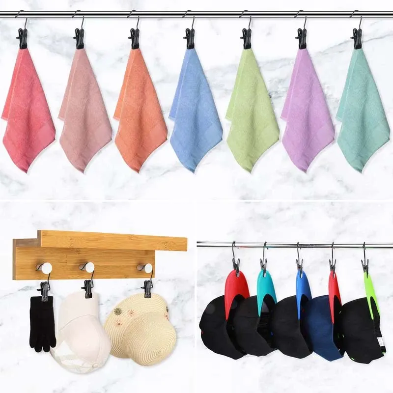 Space Saving Portable Travel Hangers Clips(10pcs)