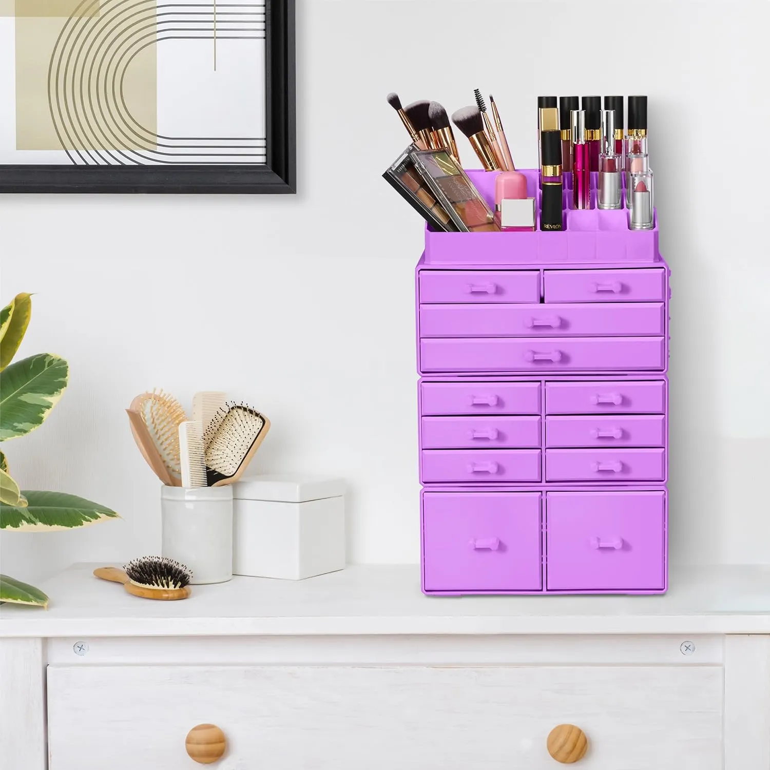 Stackable Makeup Organizer (12 Drawer)