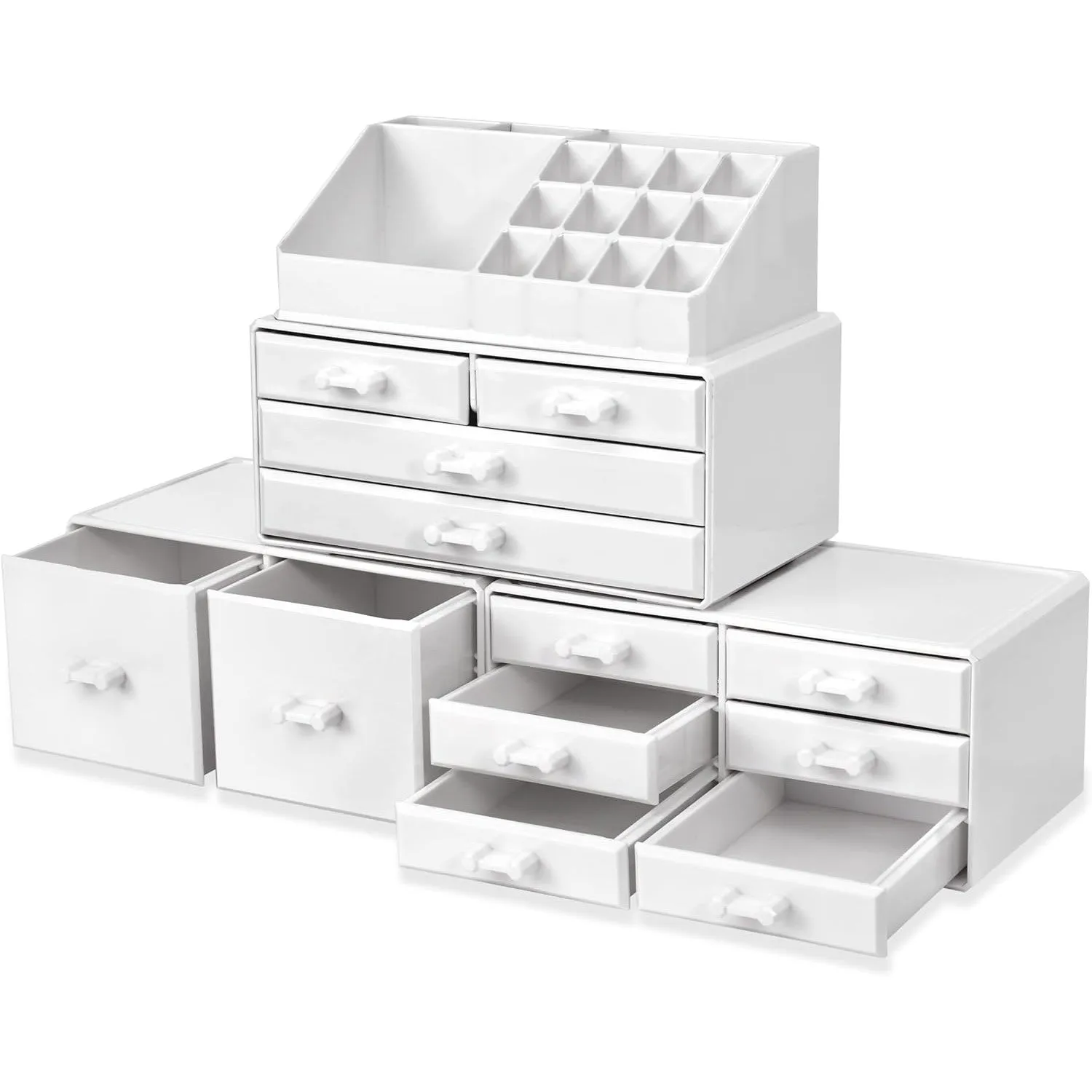 Stackable Makeup Organizer (12 Drawer)