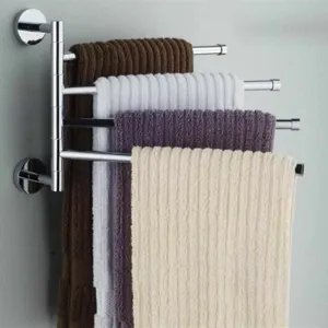 Stainless Steel Rotating Towel Holder