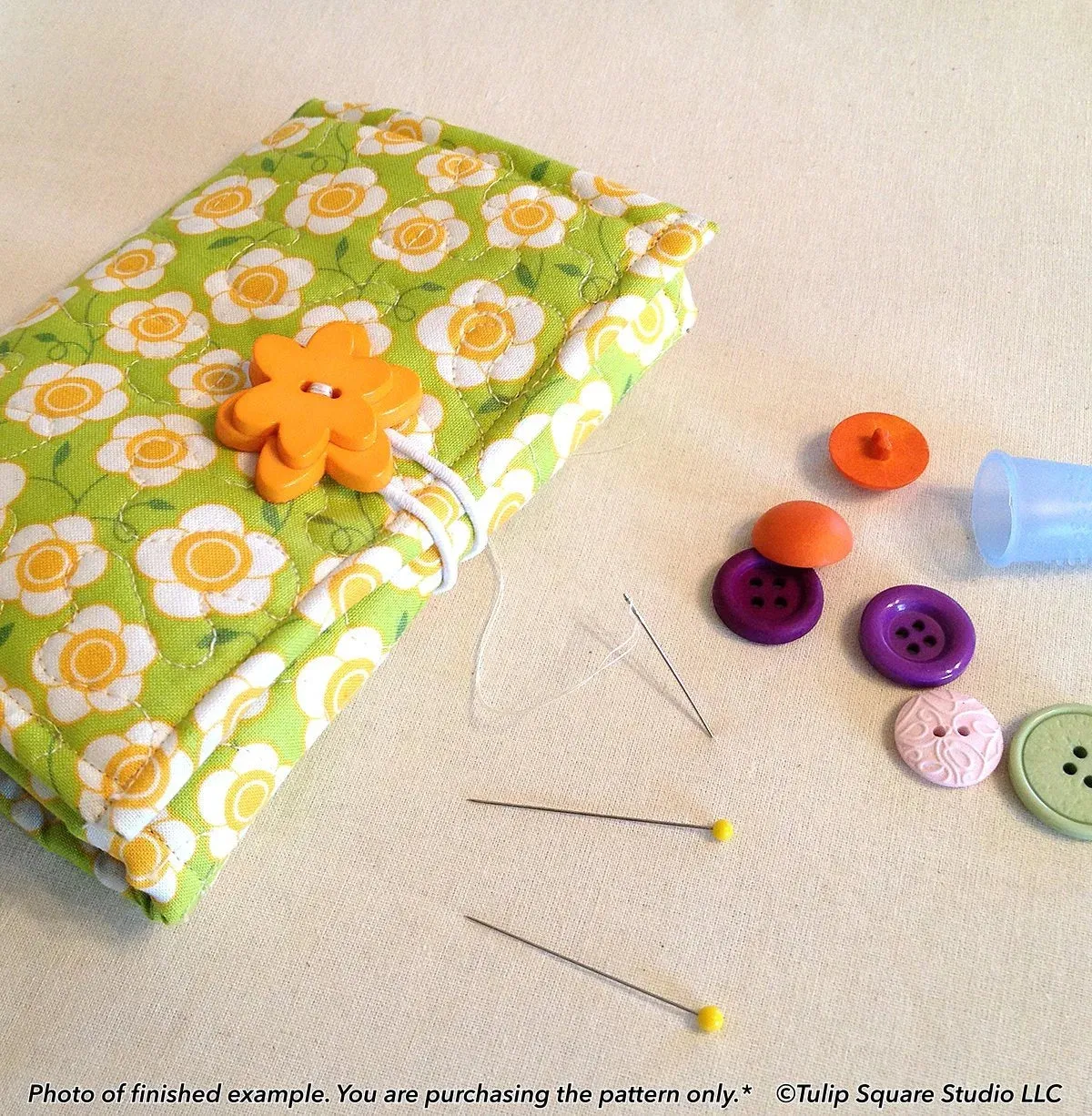 Tri Fold Sewing Caddy Downloadable Pattern