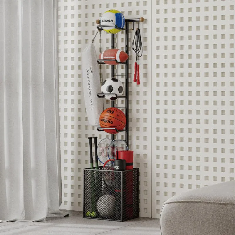 Velora Ball Storage Rack - Black