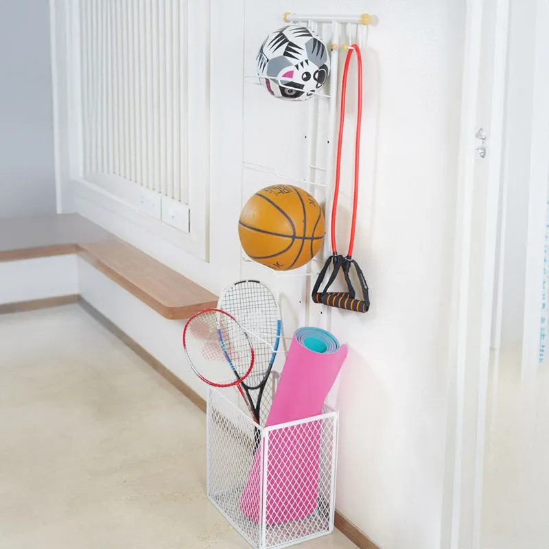 Velora Ball Storage Rack - White