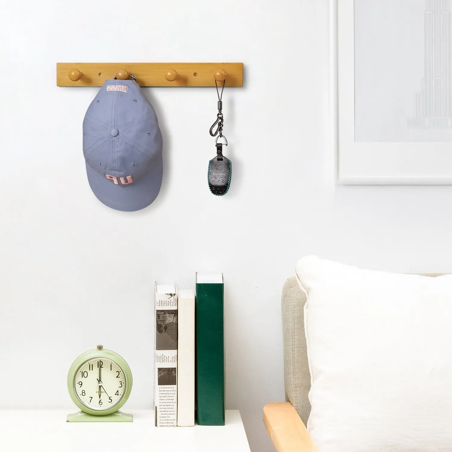 Wall Mounted Coat Hook - Natural