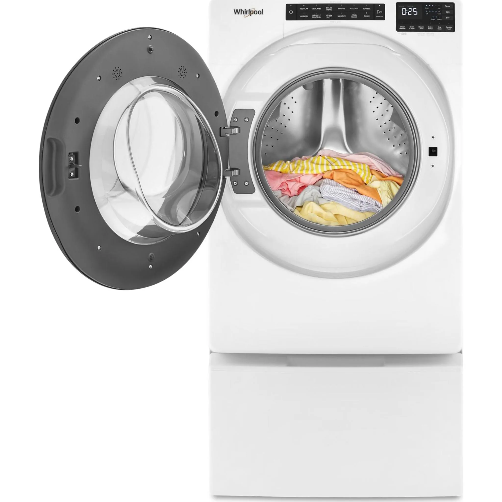 Whirlpool 5.2 cu. ft. I.E.C. Front Load Washer with Quick Wash Cycle (WFW5605MW)