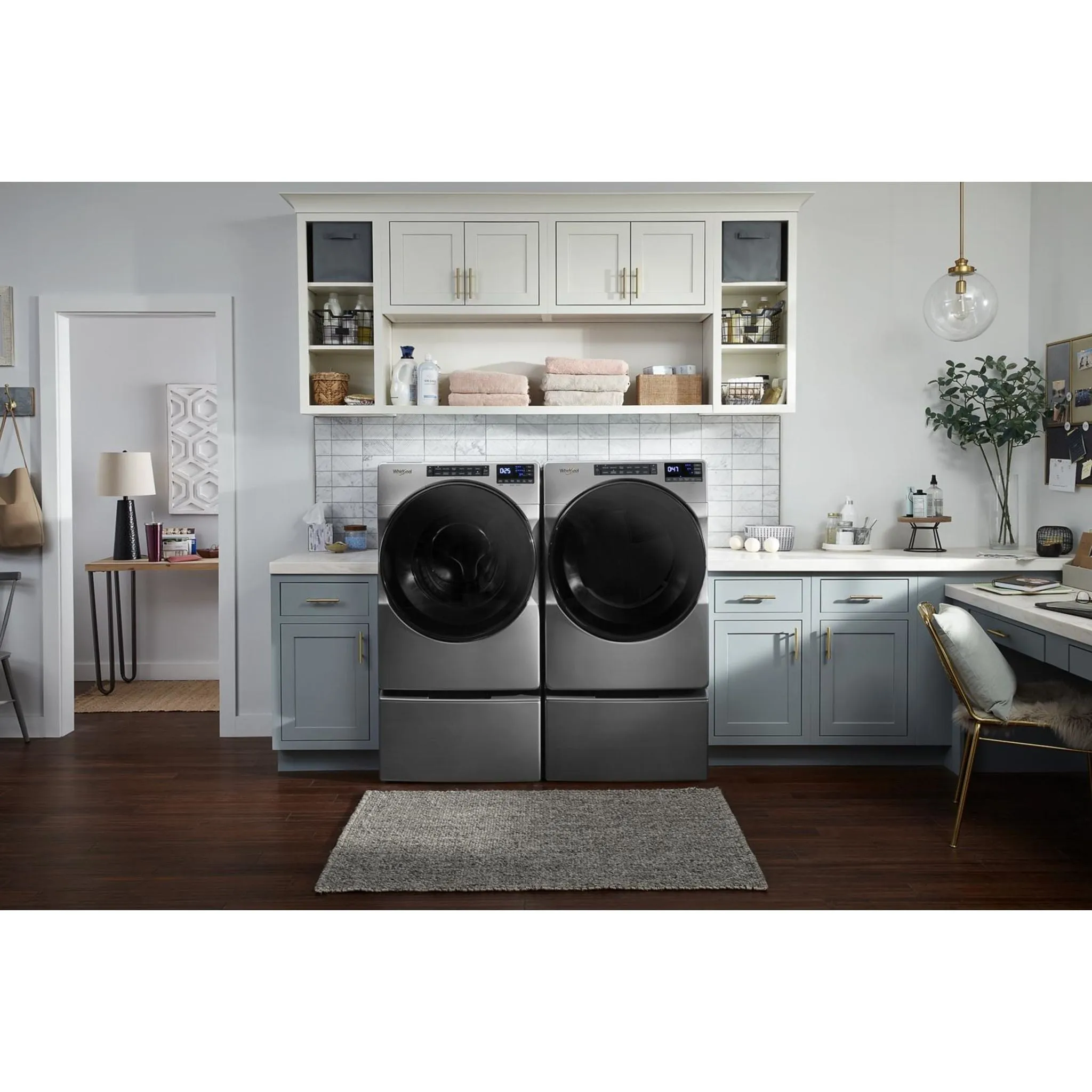 Whirlpool Front Load Washer (WFW5605MC) - Chrome Shadow