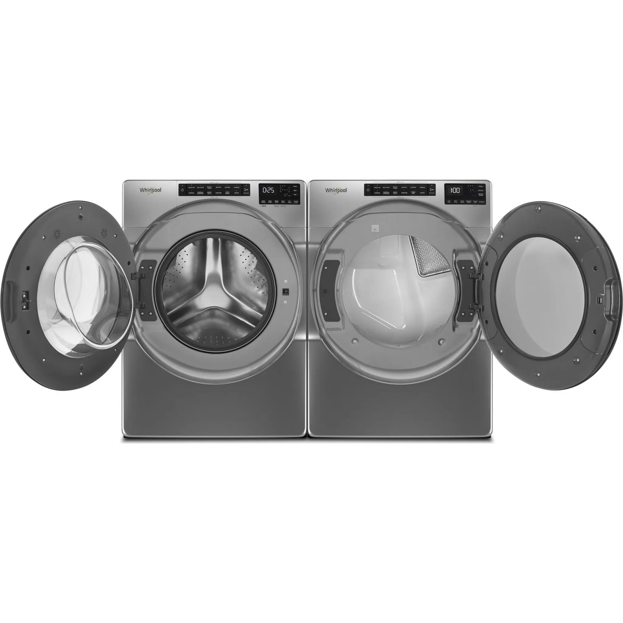 Whirlpool Front Load Washer (WFW5605MC) - Chrome Shadow