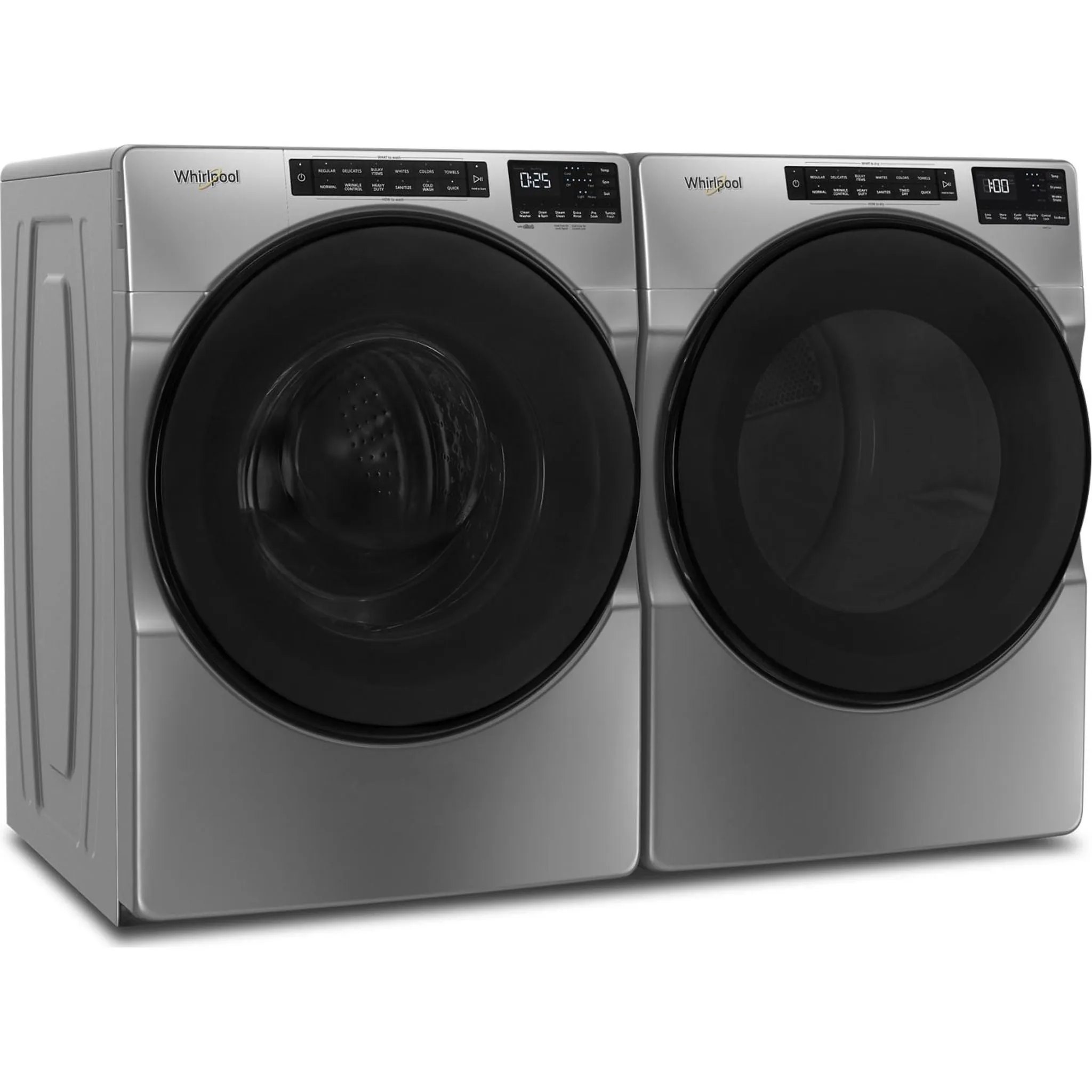 Whirlpool Front Load Washer (WFW5605MC) - Chrome Shadow