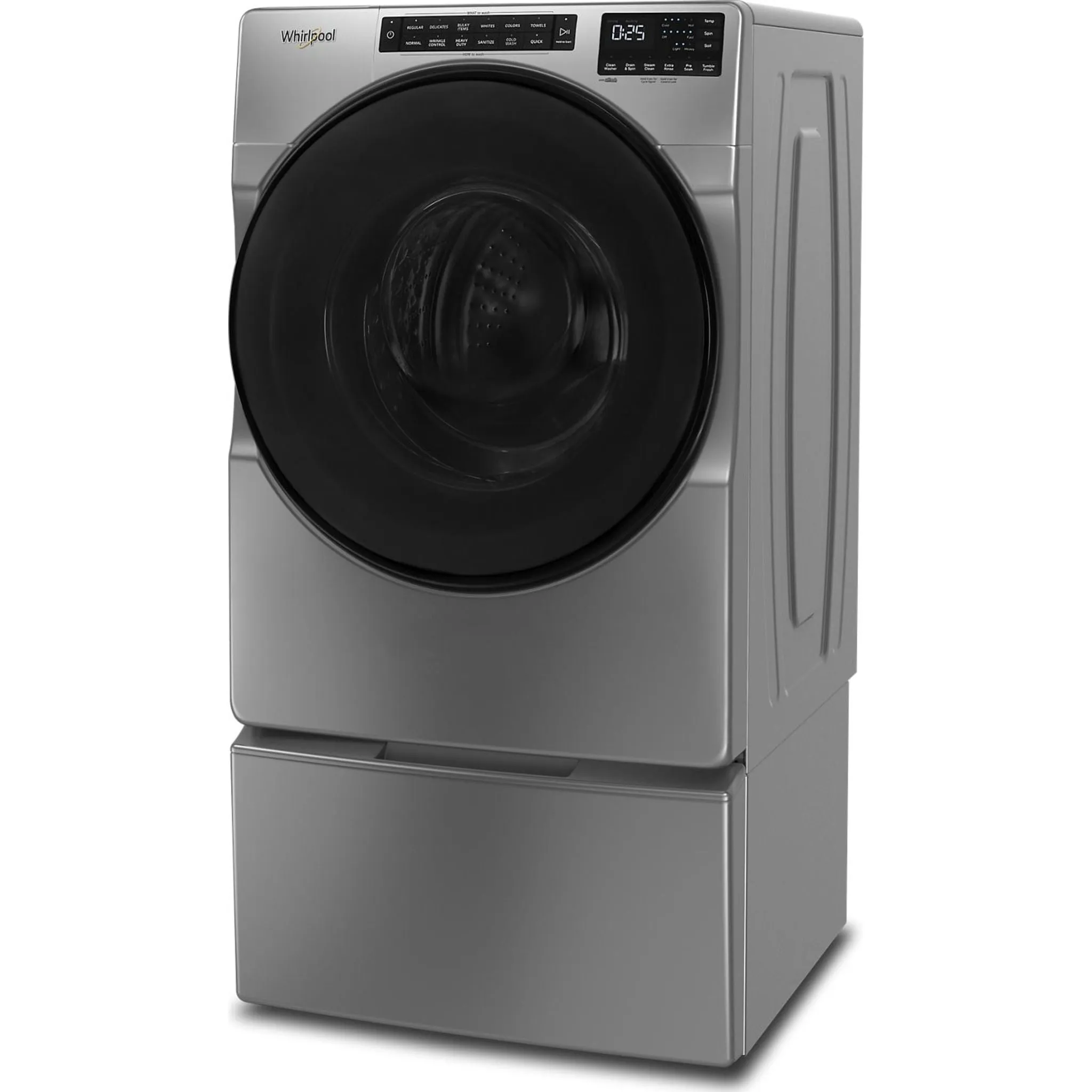 Whirlpool Front Load Washer (WFW5605MC) - Chrome Shadow