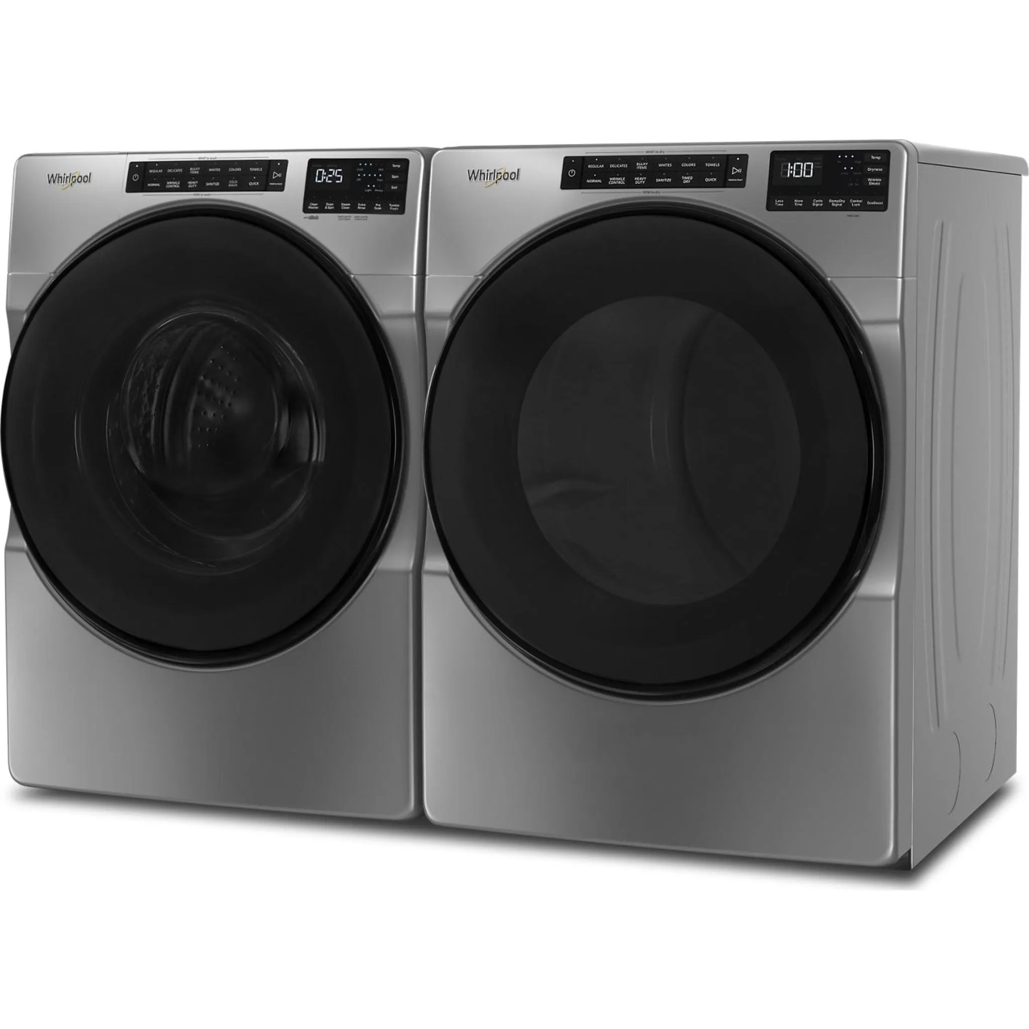 Whirlpool Front Load Washer (WFW5605MC) - Chrome Shadow