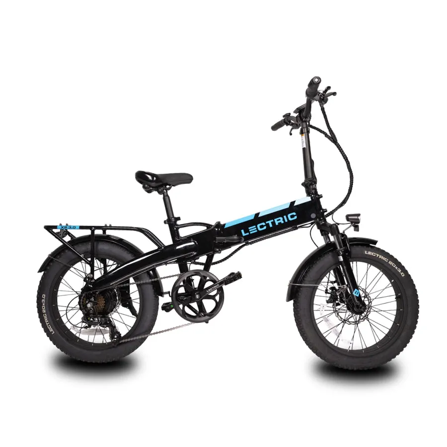 XP 3.0 Black Long-Range   FREE Cargo Baskets, Comfort Seat, Suspension Seat Post, Elite Headlight, Bike Lock ($454 Value)