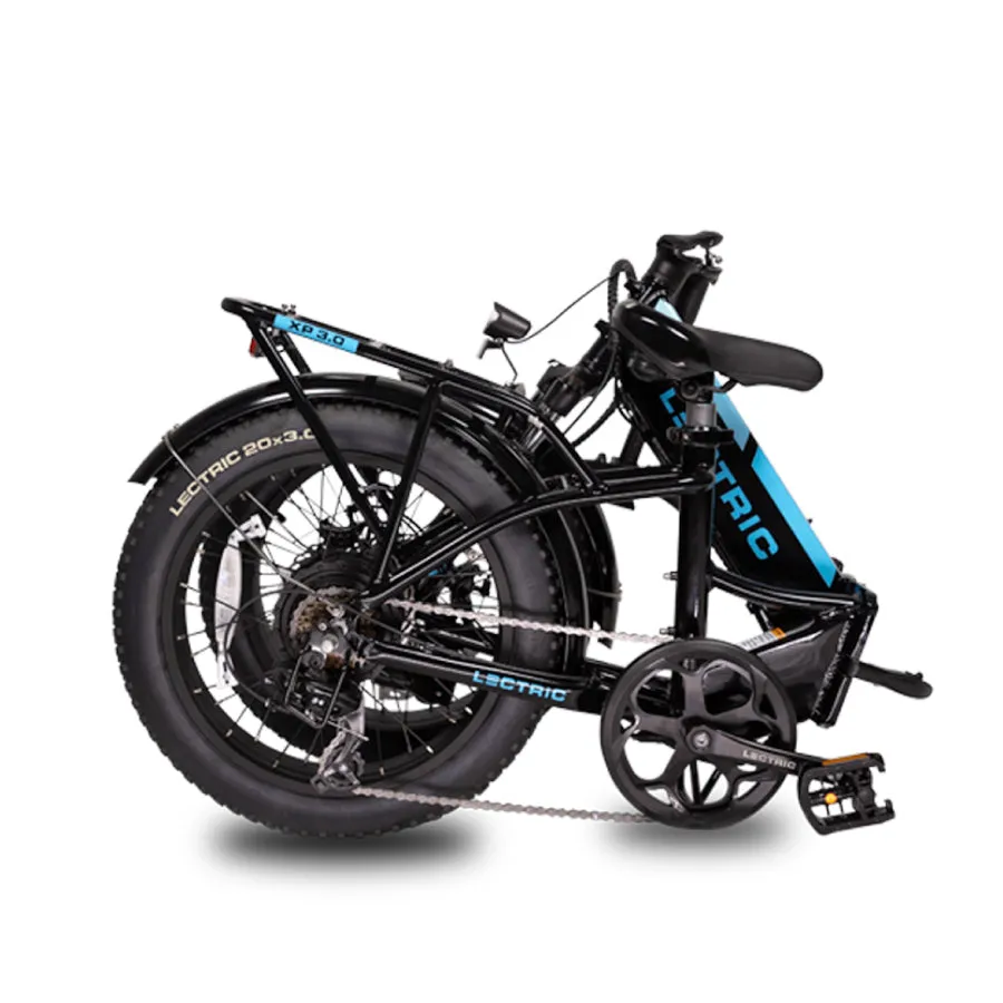 XP Step-Thru 3.0 Black Long-Range   FREE Cargo Baskets, Comfort Seat, Suspension Seat Post, Elite Headlight, Bike Lock ($454 Value)